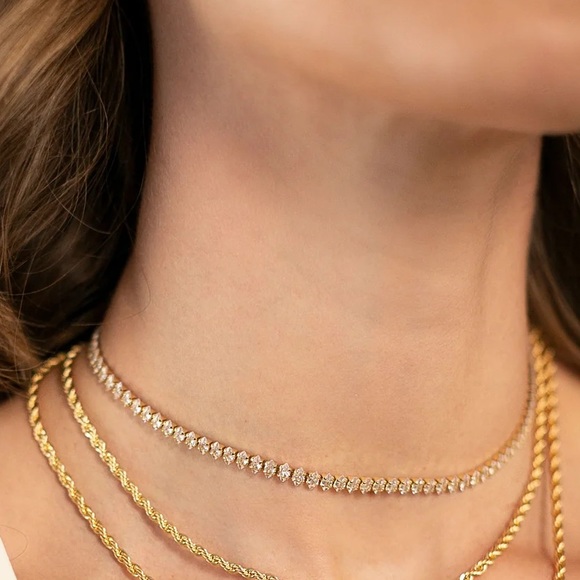 Electric Picks Serena Necklace Gold - Picture 2 of 6